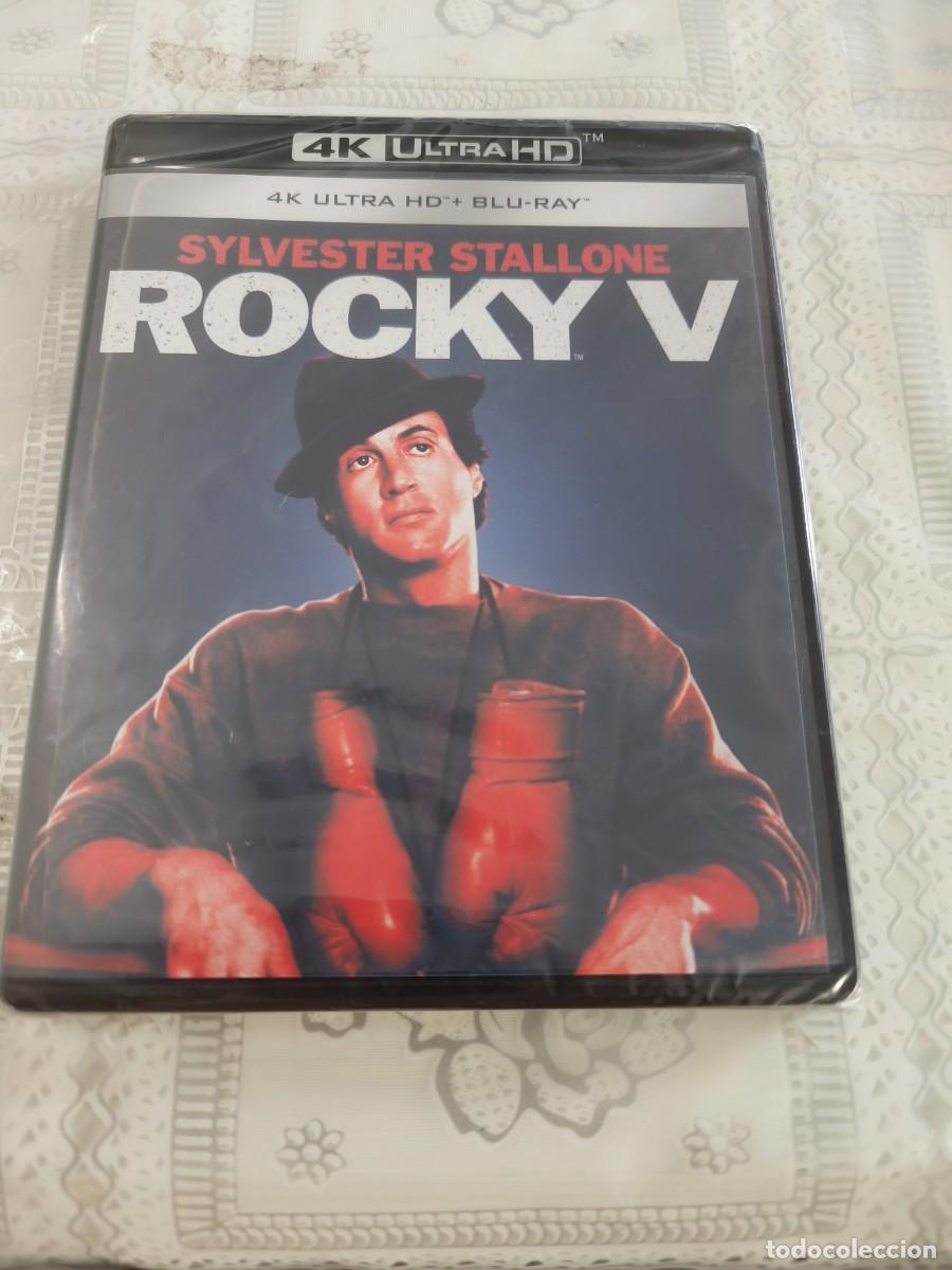 Cine: 4K ULTRA HD + BLU RAY - ROCKY V - SYLVESTER STALLONE - LEER CONDICIONES DE VENTA