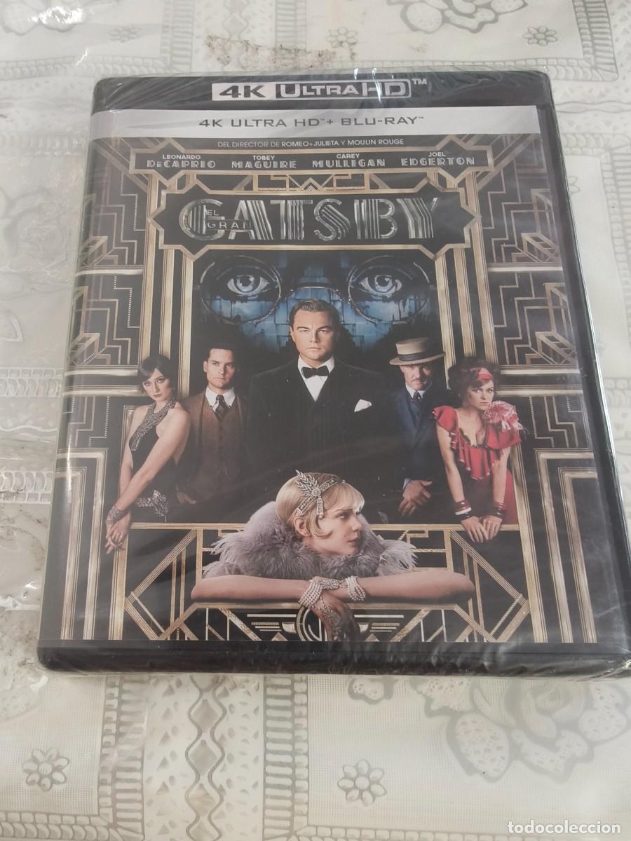 Cine: 4K ULTRA HD + BLU RAY - EL GRAN GATSBY - LEONARDO DI CAPRIO - LEER CONDICIONES DE VENTA