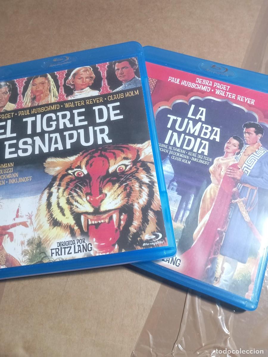 Cine: LA TUMBA INDIA -- EL TIGRE DE ESNAPUR BLU RAY