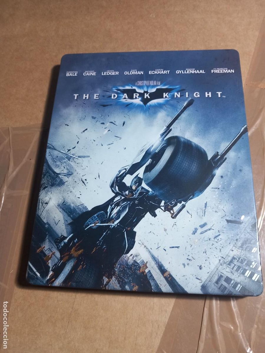 Cine: THE DARK KNIGHT CAJA METALICA CHRISTOPHER NOLAN