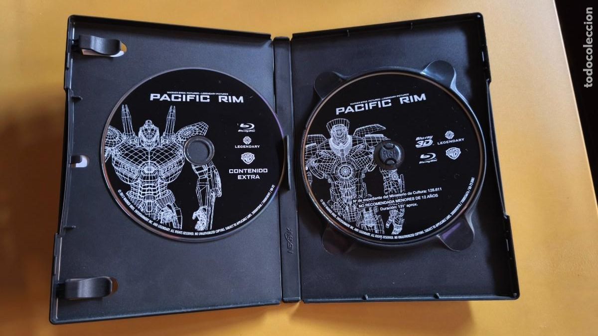 Cine: pacific rim 3D + contenido extra, blu ray