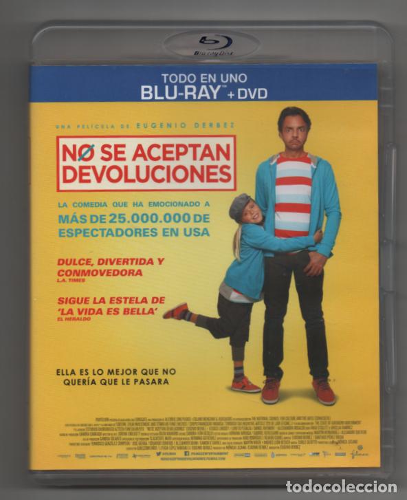 Cine: No se aceptan devoluciones. Blu-ray + DVD. Eugenio Derbez