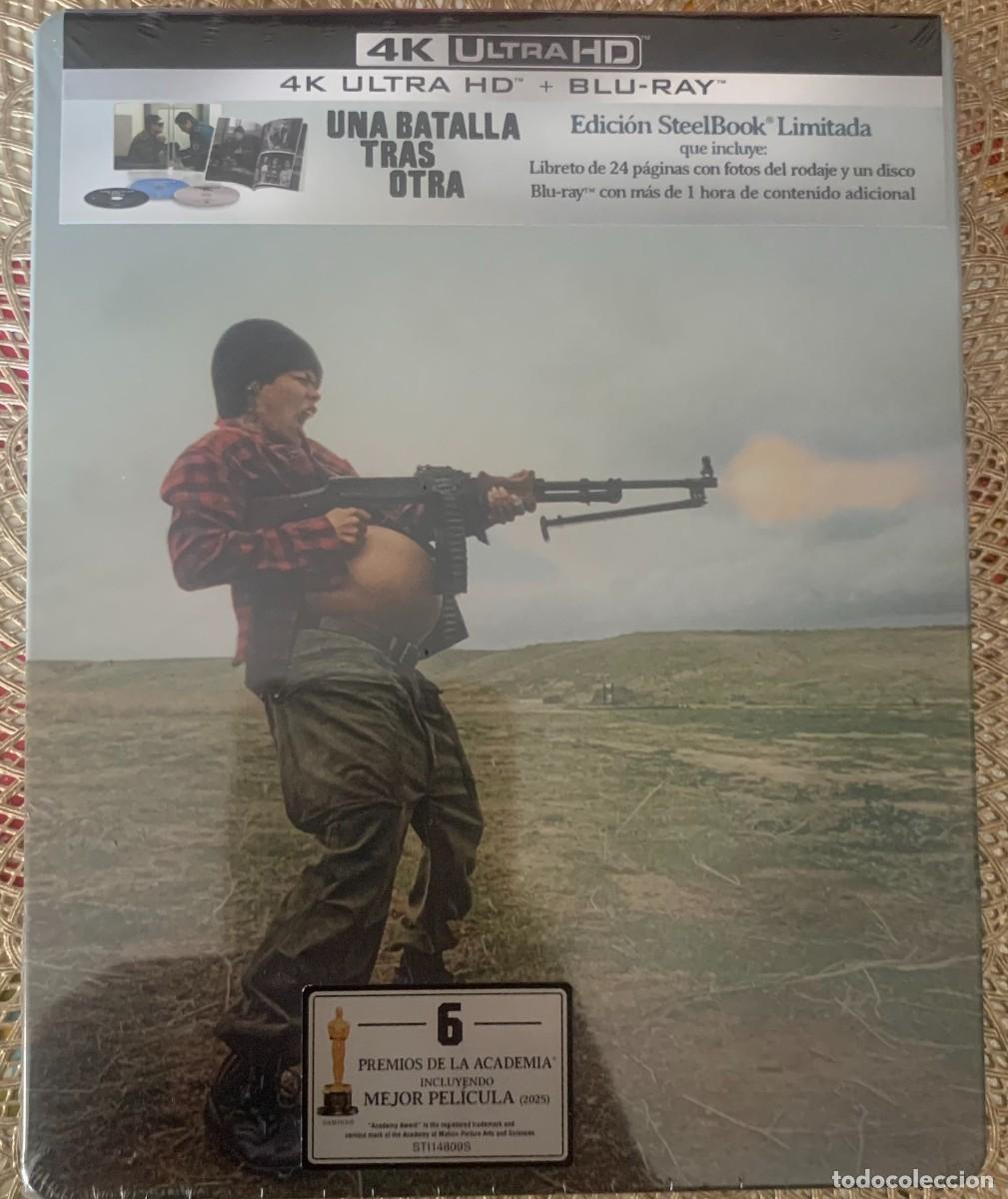 Cin&eacute;ma: UNA BATALLA TRAS OTRA (Paul Thomas Anderson, 2025) - EDICION METALICA LIMITADA 4K UHD