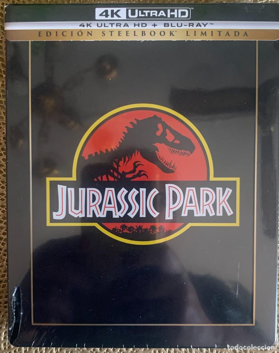 Cinema: JURASSIC PARK - Parque Jur&aacute;sico (Steven Spielberg, 1993) - EDICION METALICA 4K UHD + BLU RAY