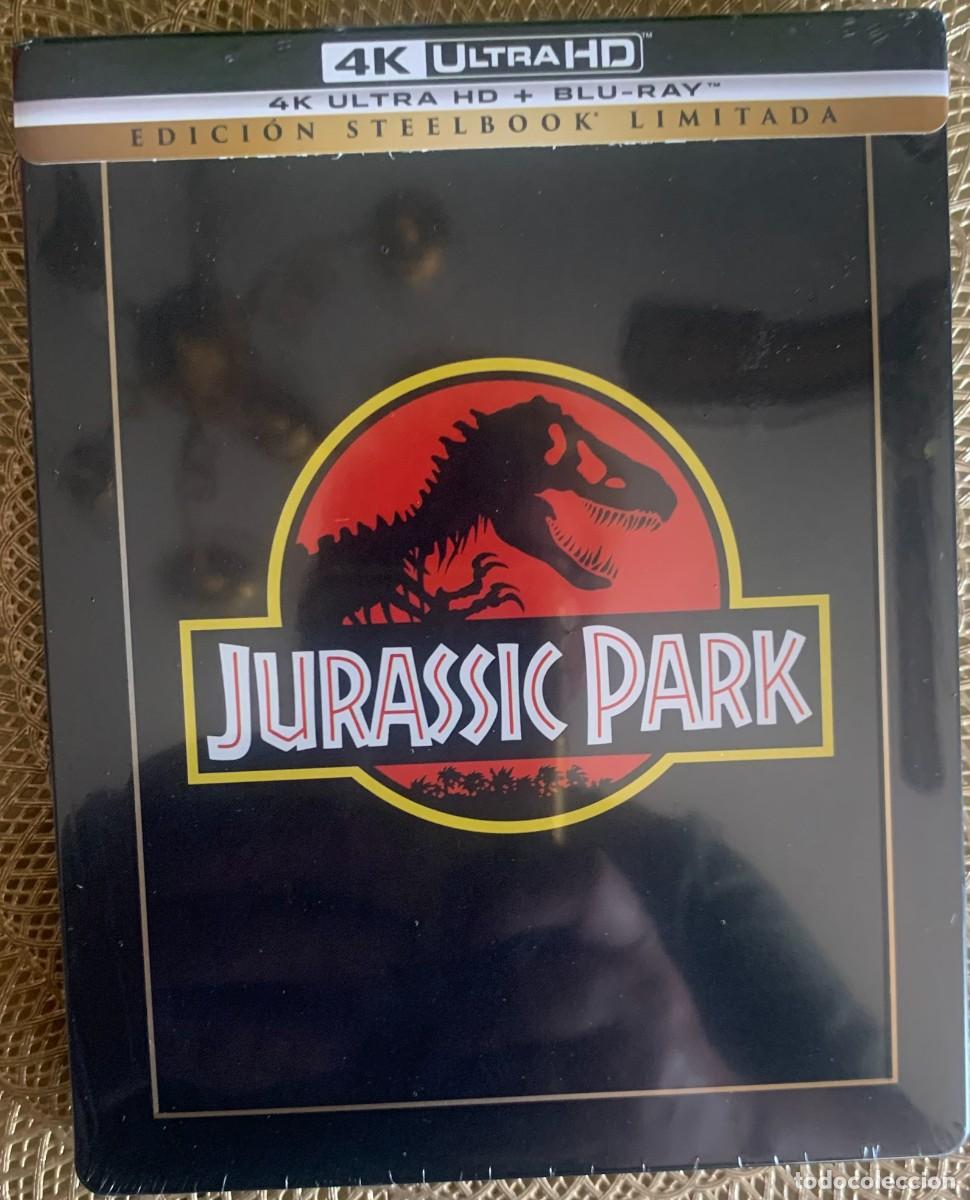 Cine: JURASSIC PARK - Parque Jur&aacute;sico (Steven Spielberg, 1993) - EDICION METALICA 4K UHD + BLU RAY