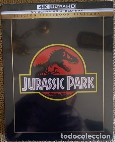 Cine: JURASSIC PARK - Parque Jur&aacute;sico (Steven Spielberg, 1993) - EDICION METALICA 4K UHD + BLU RAY