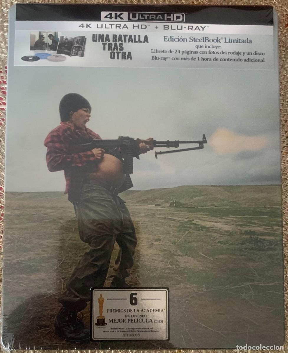 Cine: UNA BATALLA TRAS OTRA (Paul Thomas Anderson, 2025) - EDICION METALICA LIMITADA 4K UHD