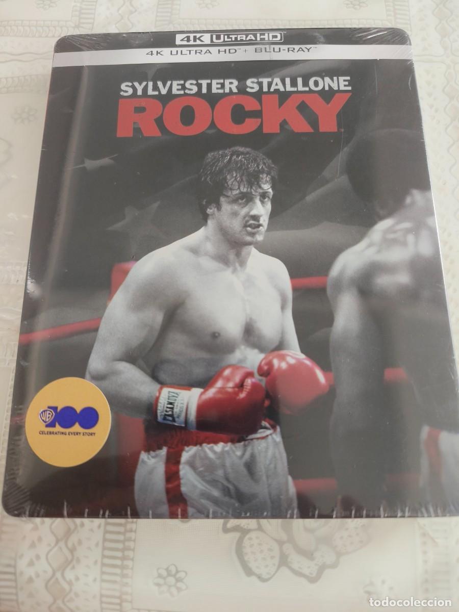 Cine: 4K ULTRA HD + BLU RAY - STEELBOOK - ROCKY - SYLVESTER STALLONE - LEER CONDICIONES DE VENTA