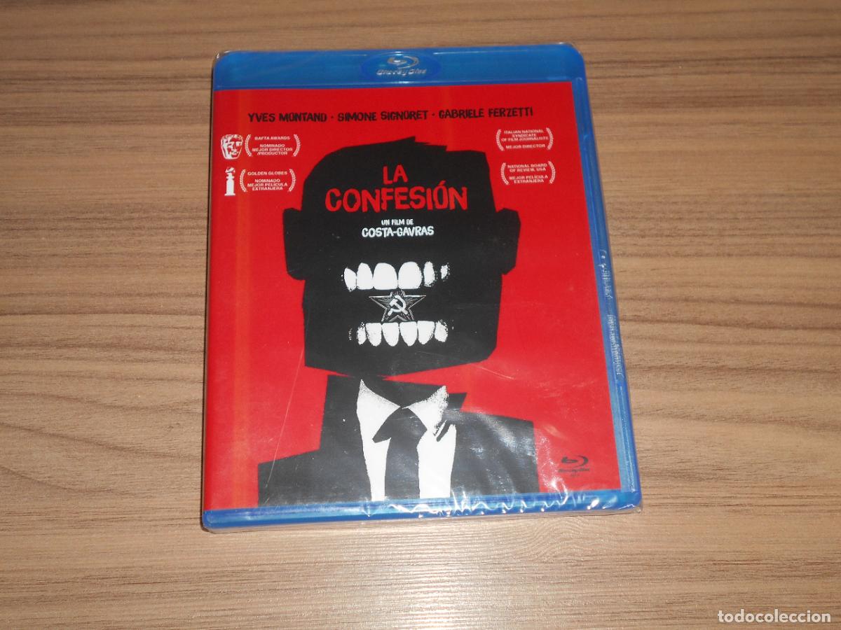 Cine: LA CONFESION BLU-RAY DISC Yves Montand SIMONE SIGNORET Nuevo PRECINTADO