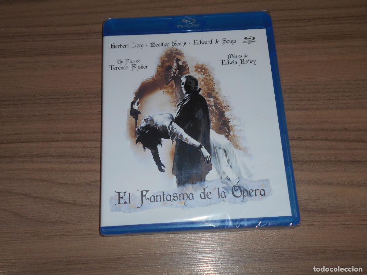 Cine: EL FANTASMA DE LA OPERA BLU-RAY DISC de TERENCE FISHER Nuevo PRECINTADO