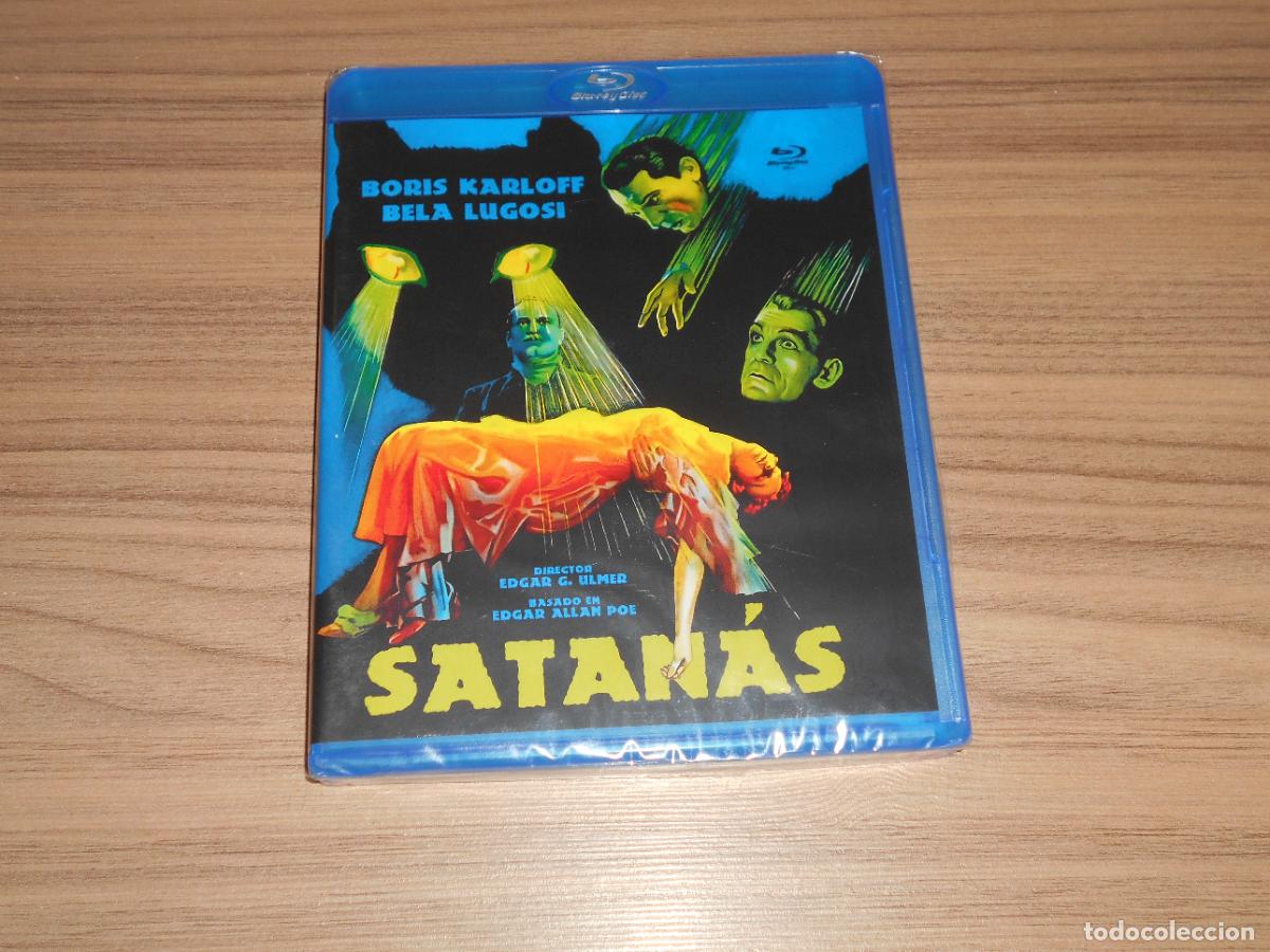 Cine: SATANAS BLU-RAY DISC Boris Karloff BELA LUGOSI Nuevo PRECINTADO