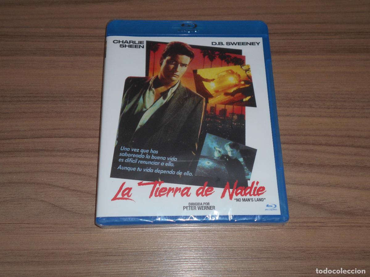 Cine: LA TIERRA DE NADIE BLU-RAY DISC Charlie Sheen NUEVO PRECINTADO