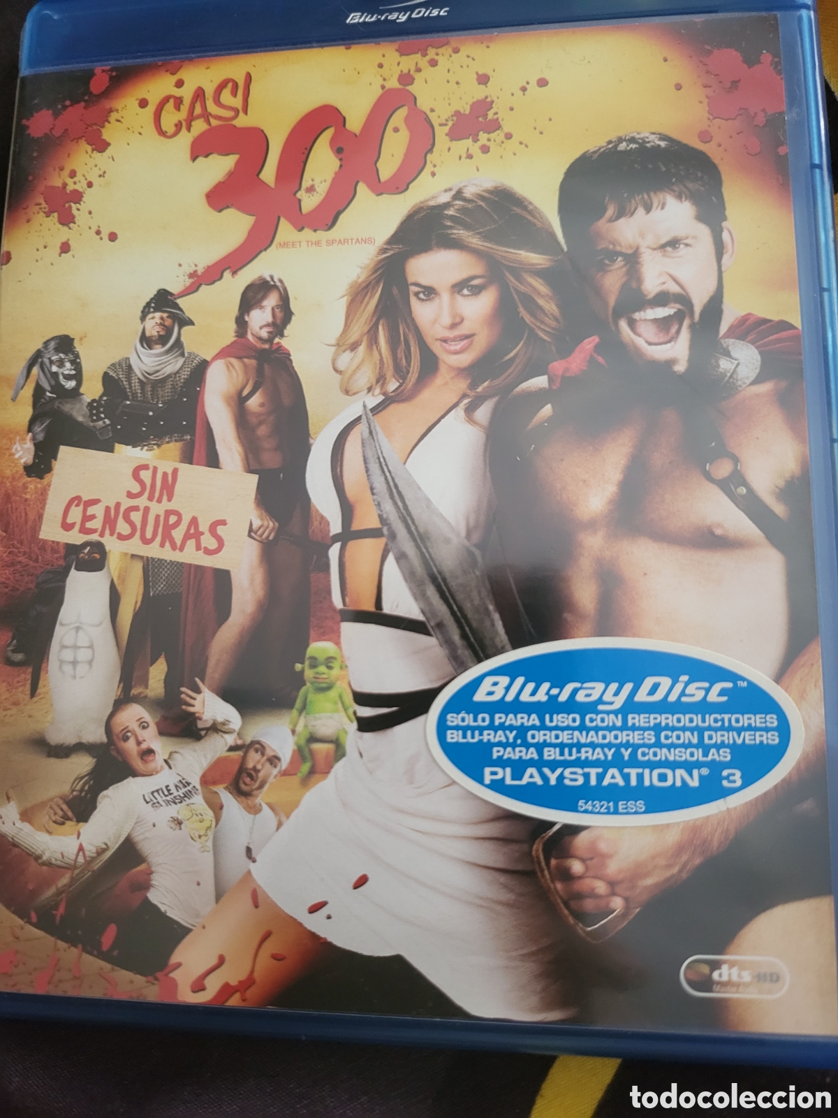 Cine: Casi 300 Blu-ray disc