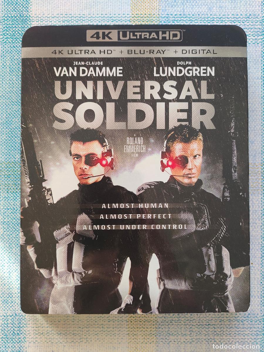 Cine: SOLDADO UNIVERSAL - 4K ULTRA HD BLU-RAY + BLU-RAY - EDICI&Oacute;N USA - REGI&Oacute;N A - AUDIO Y SUB INGL&Eacute;S, LAT