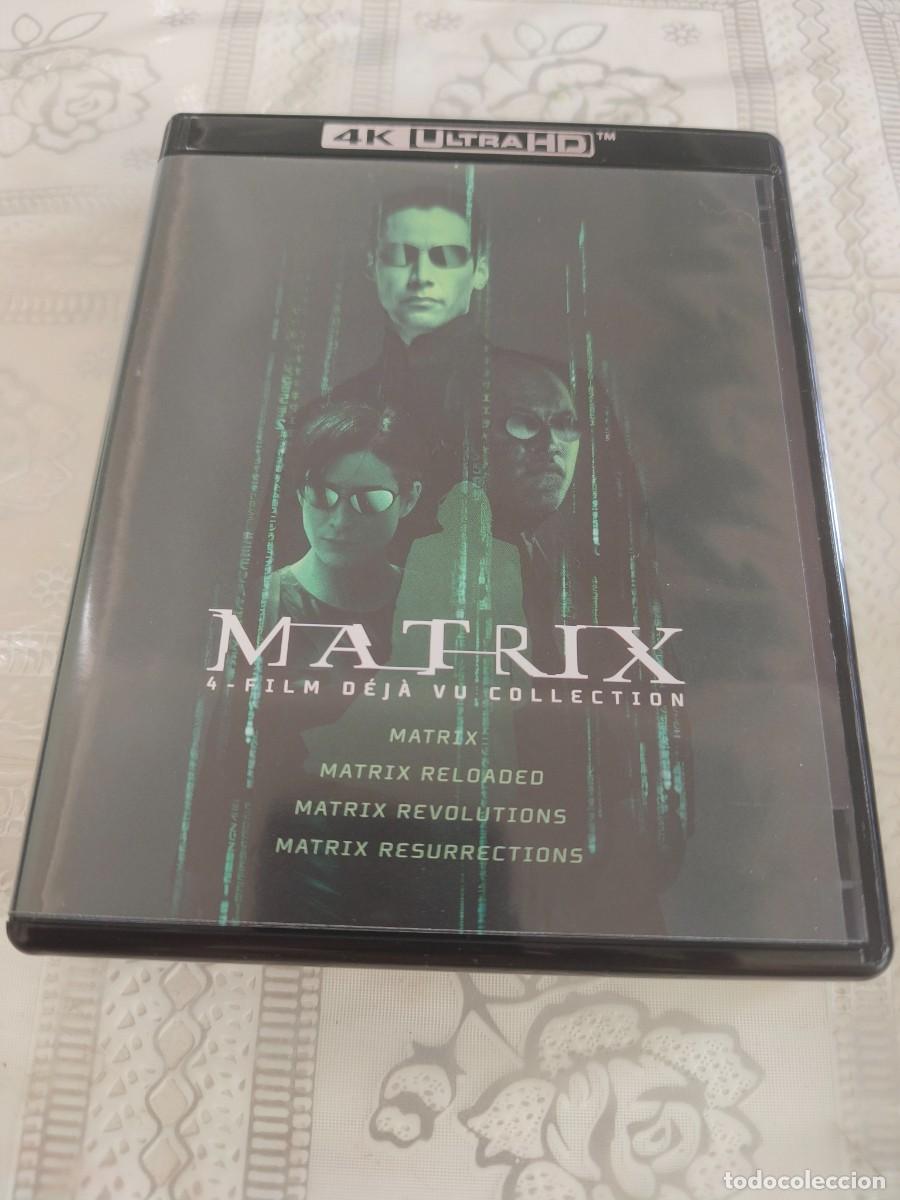Cine: 4K ULTRA HD + BLU RAY - MATRIX COLECCI&Oacute;N - LEER DESCRIPCI&Oacute;N Y CONDICIONES VENTA