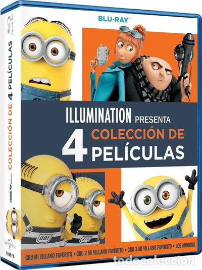 Cine: Pack Gru 1-3 + Minions- 8414533108874