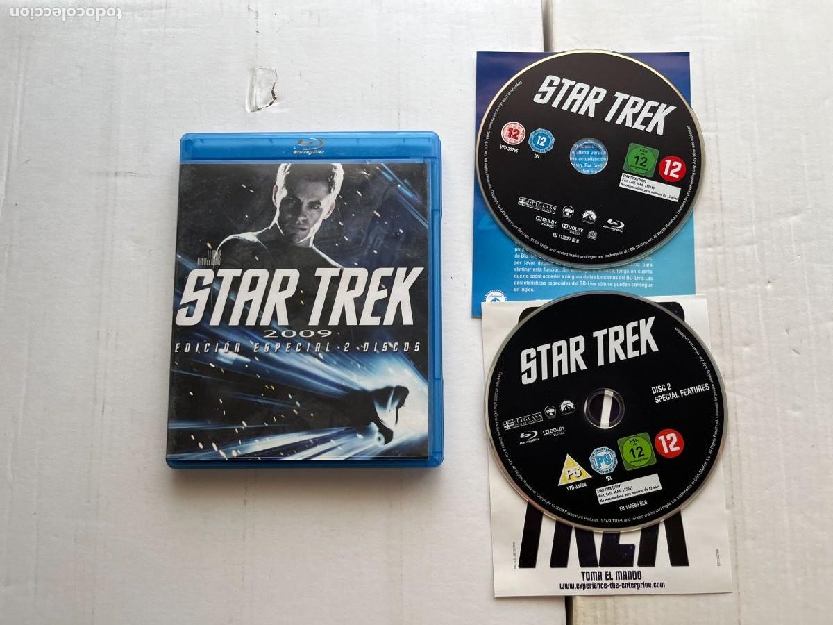 Cine: STAR TREK 2009 - PELICULA BRAY BLURAY KREATEN