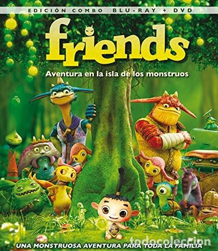 Cine: Friends: Aventura En La Isla De Los Monstruos - Edici&oacute;n Combo [Blu-ray]