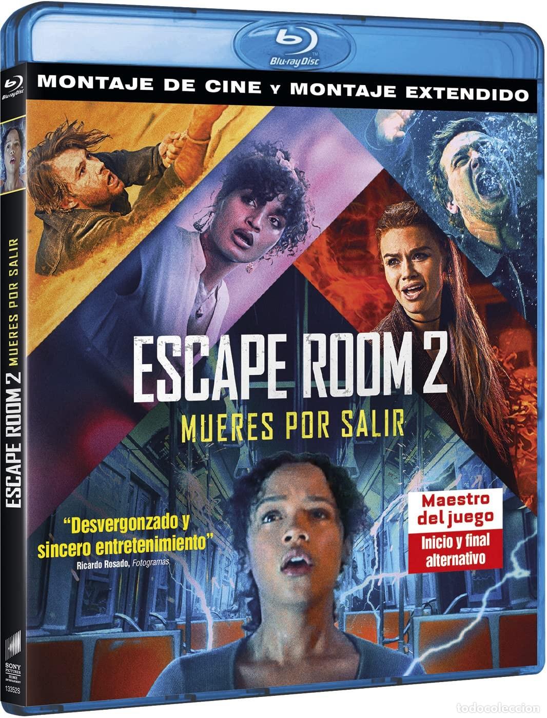 Cine: Escape Room 2: Mueres por salir [Blu-ray]