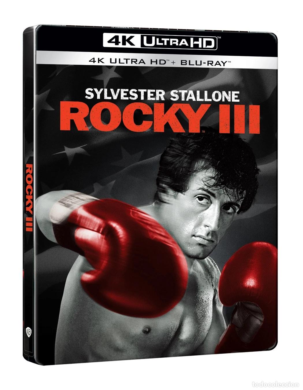 Cine: Rocky III (4K UHD + Blu-ray) (Ed. especial met&aacute;lica) [Blu-ray]