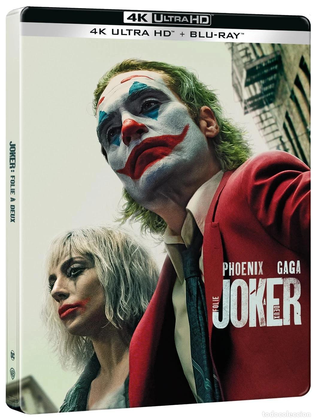 Cin&eacute;ma: Joker: Folie &Agrave; Deux (Ed. Especial Metal, Ed. Limitada Hasta Fin De Existencias) [4K UHD, Blu-ray] (2
