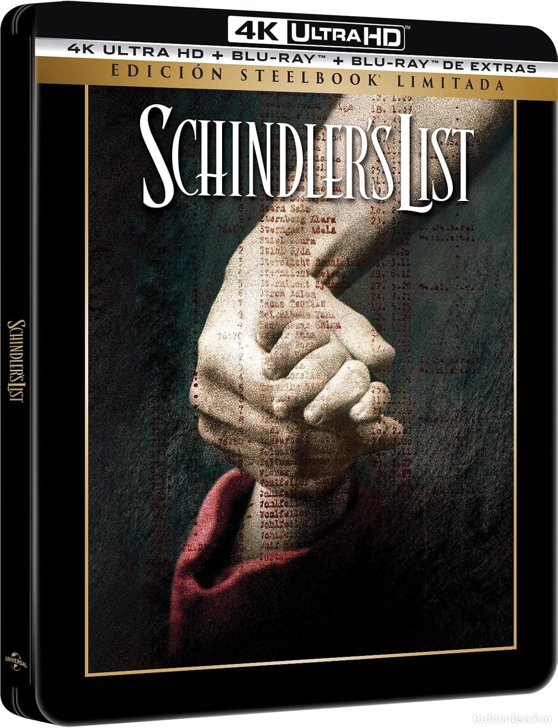 Cinema: La Lista de Schindler (Edici&oacute;n Met&aacute;lica, con Blu-ray bonus) [4K UHD, Blu-ray] (1993) Schindler's Lis
