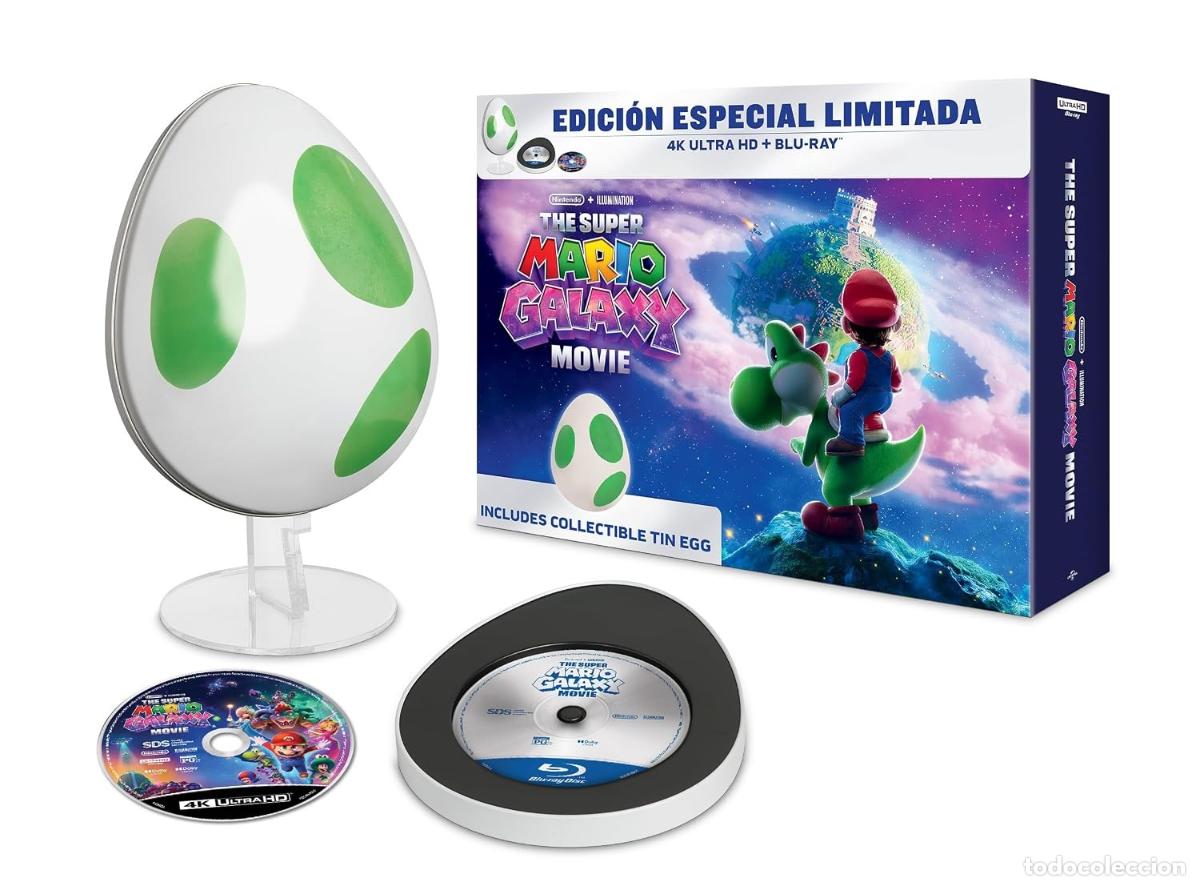 Cinema: Super Mario Galaxy: la Pel&iacute;cula (Edici&oacute;n especiah huevo Yoshi) [4K UHD, Blu-ray] (2026) The Super Ma