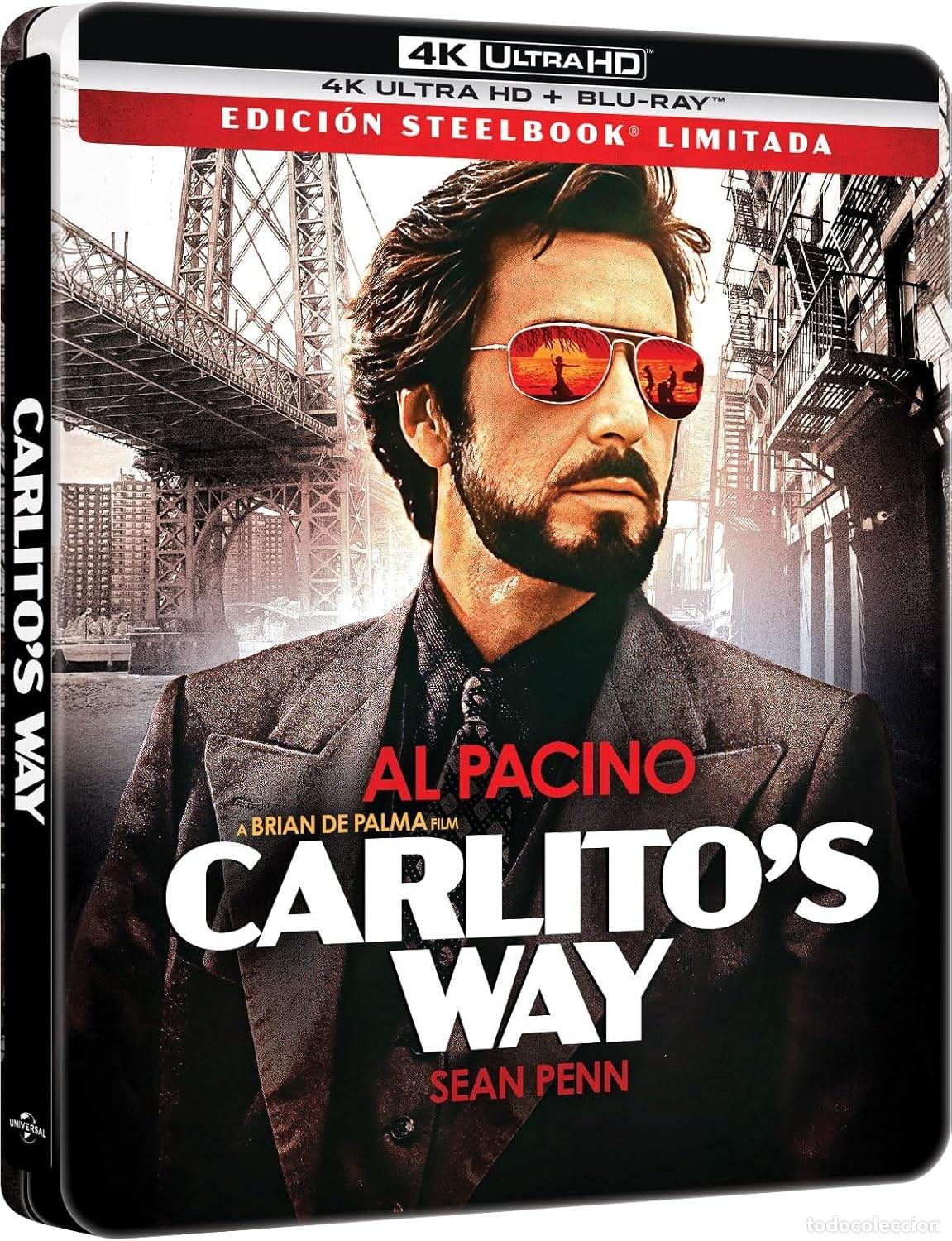 Cinema: Atrapado por su Pasado (Edici&oacute;n met&aacute;lica) [4K UHD, Blu-ray] (1993) Carlito's Way