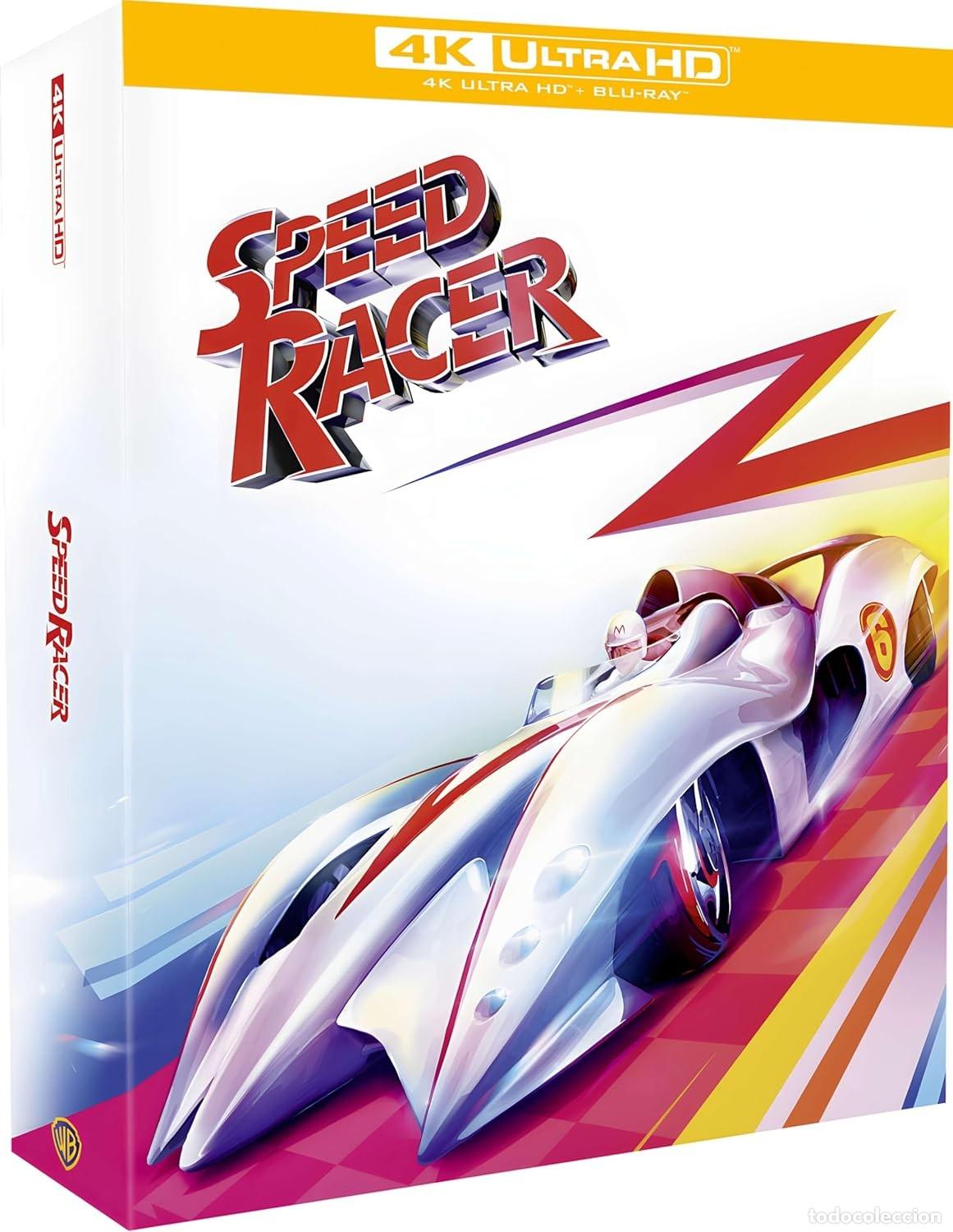 Cine: Speed Racer (Ultimate Collector Edition, Edici&oacute;n met&aacute;lica) [4K UHD, Blu-ray] (2008)