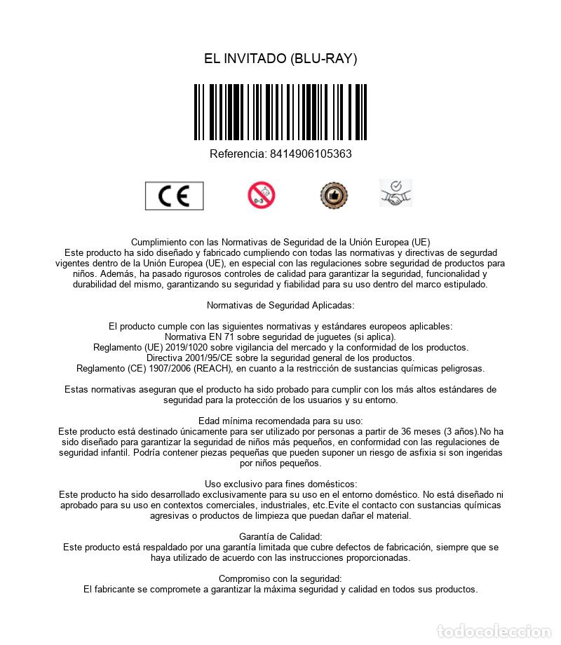 Cine: EL INVITADO (BLU-RAY) - Foto 3