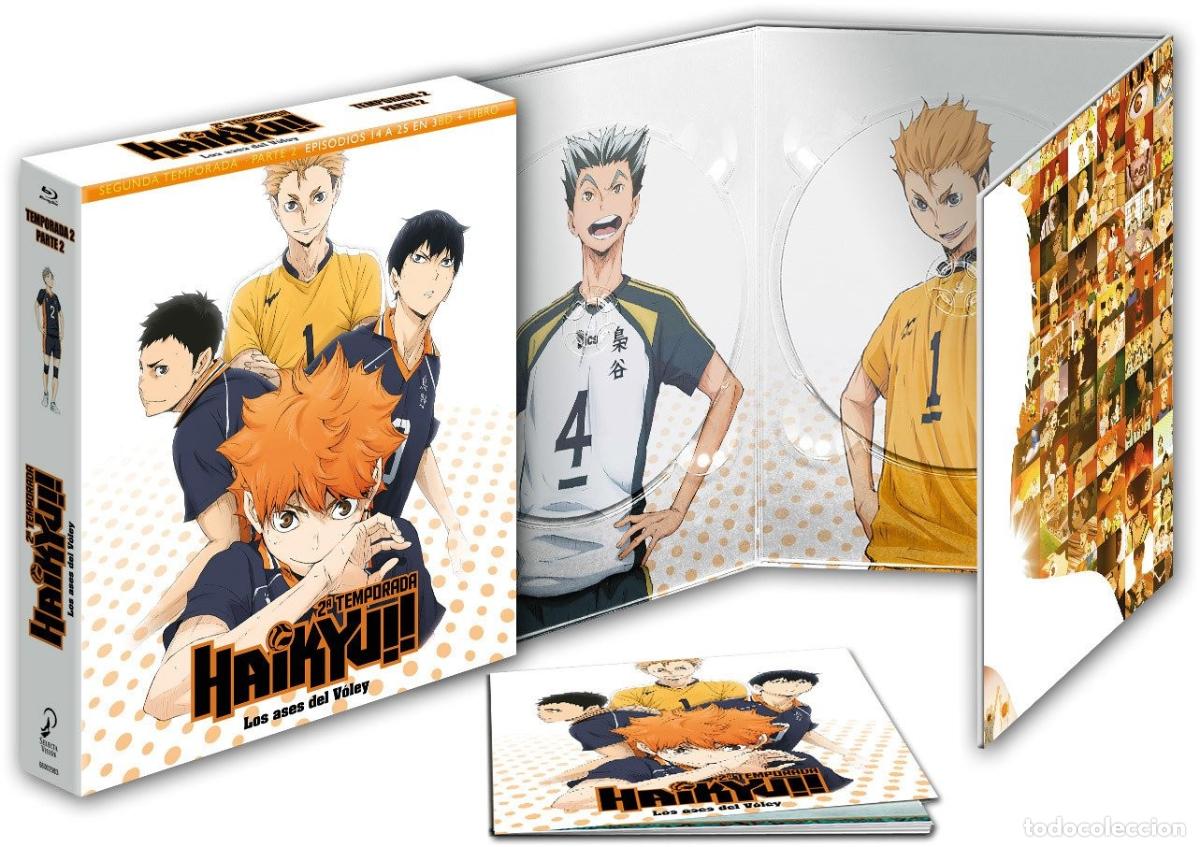 Kino: Haikyu!! Los Ases Del Voley Temporada 2 Parte 2 Ep. 14 -25. Blu-Ray Edici&oacute;n Coleccionistas [Blu-ray]