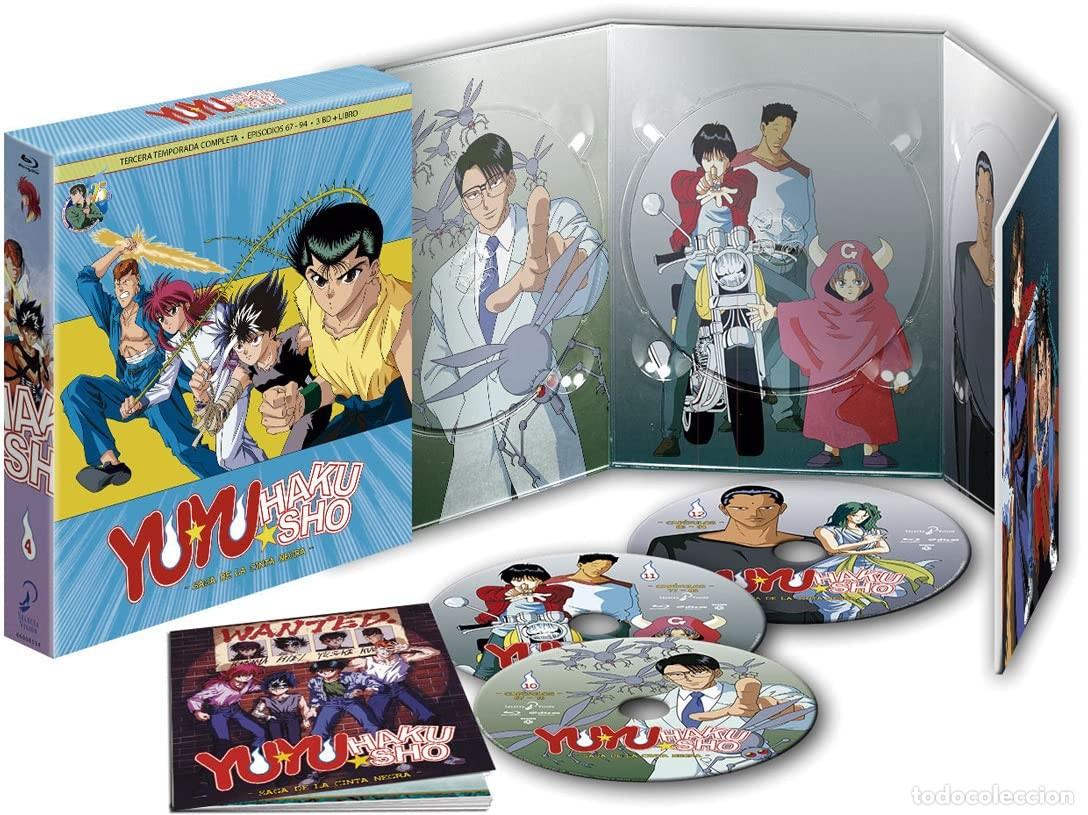 Kino: Yu Yu Hakusho Box 4 Episodios 67 A 94 (28ep) La Saga De La Cinta Negra Blu-Ray [Blu-ray]