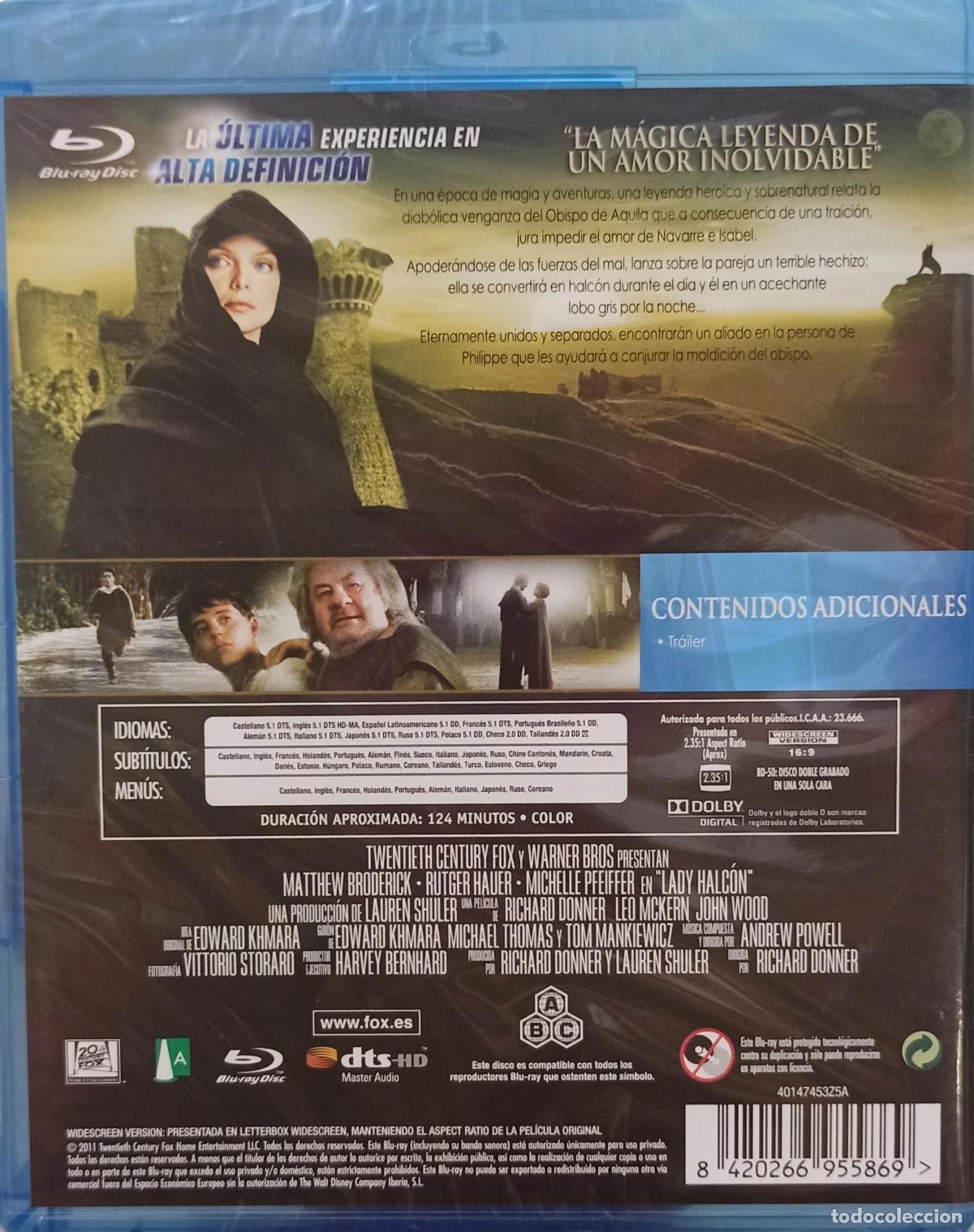 Cine: Lady Halcon [Blu-ray] - Foto 2