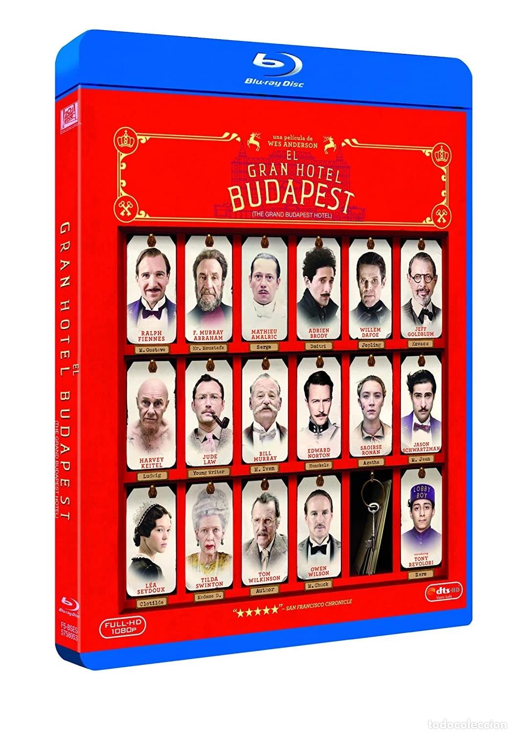 Cin&eacute;ma: El Gran Hotel Budapest [Blu-ray]