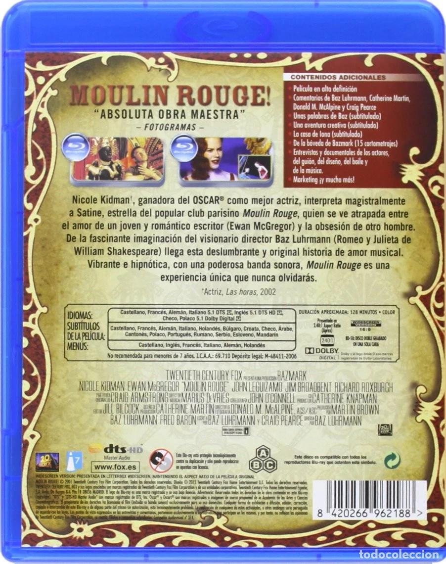 Cine: MOULIN ROUGE (BLU-RAY) - Foto 2