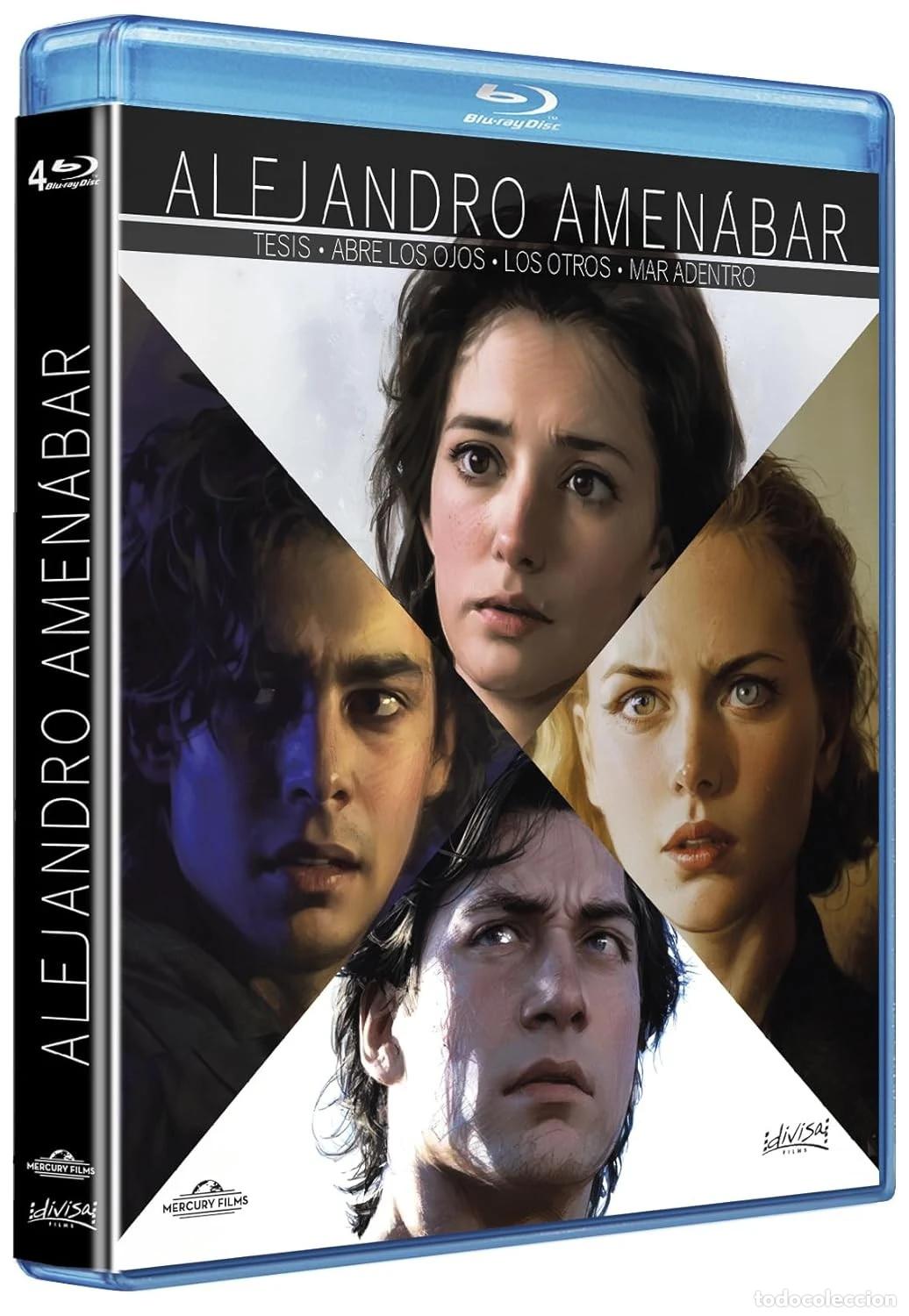 Kino: Tesis + Abre los Ojos + Los Otros + Mar Adentro [Blu-ray] (1996,1997,2001,2004)