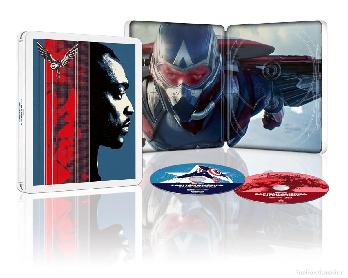 Cinema: Capit&aacute;n Am&eacute;rica: Brave New World (Steelbook) [Blu-ray] (2025) Captain America: Brave New World