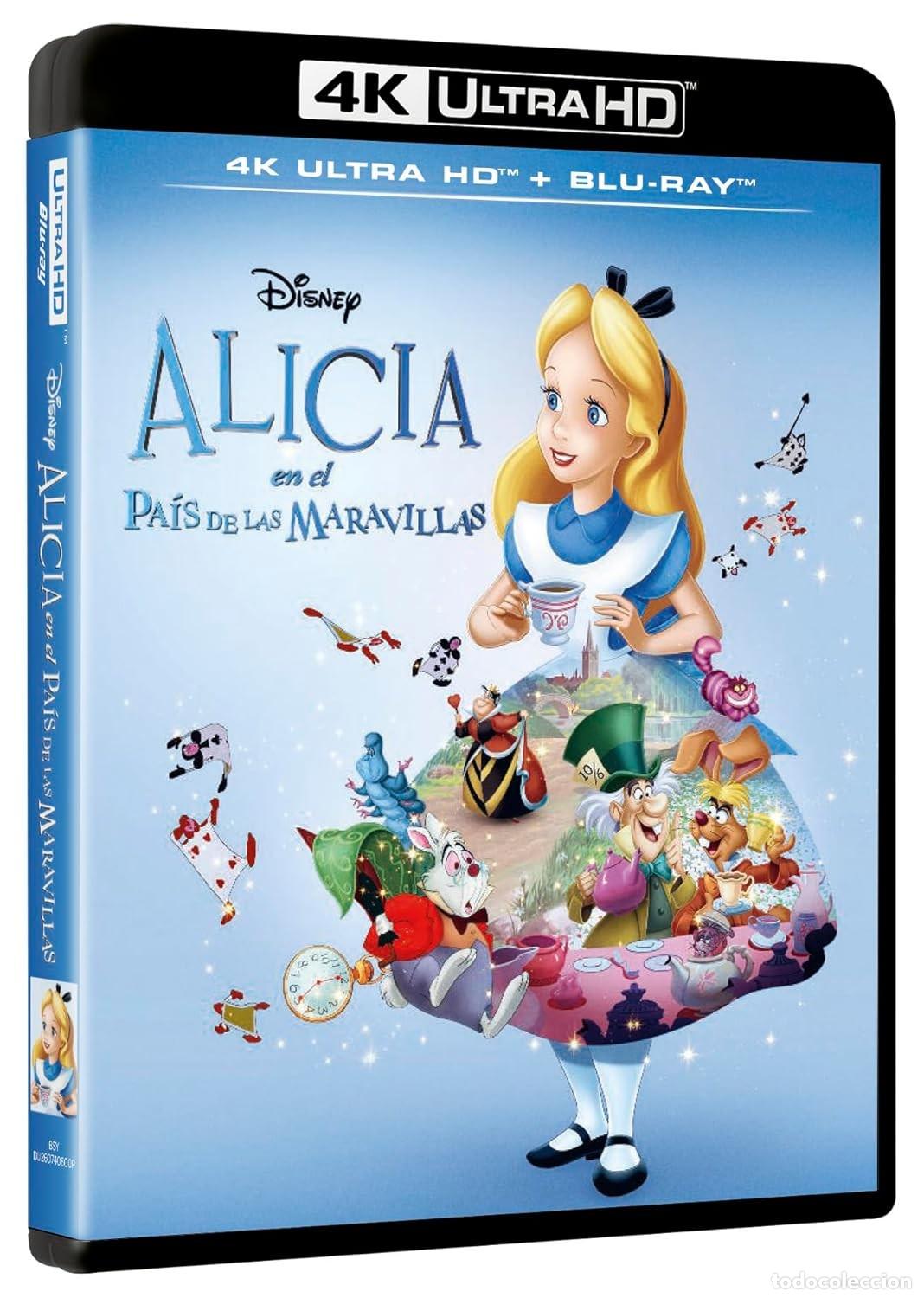 Cinema: Alicia en el Pa&iacute;s de las Maravillas [4K UHD, Blu-ray] (1951) Alice in Wonderland
