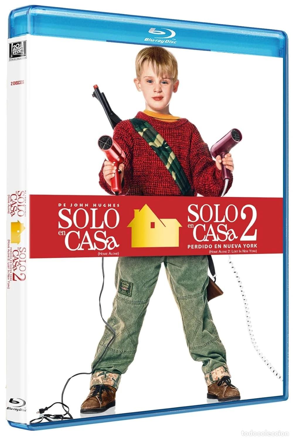 Cinema: Solo en Casa 1+2 (Blu-ray) Pack 2 peliculas: Home Alone / Home Alone 2: Lost in New York [Blu-ray]