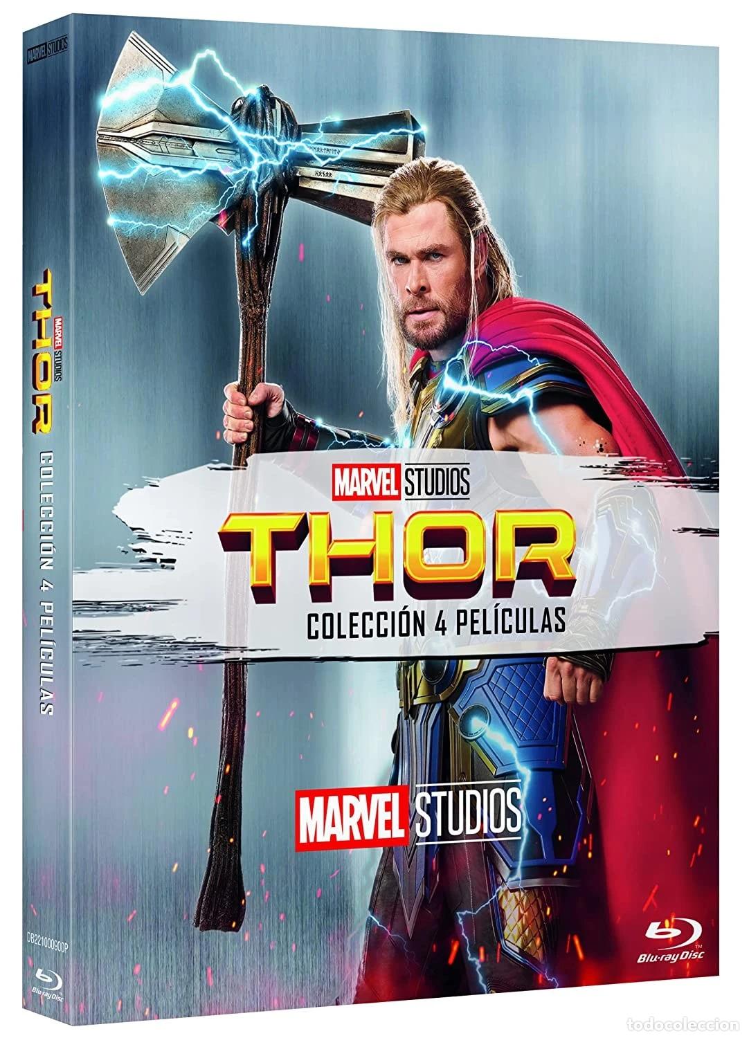 Cinema: THOR: Colecci&oacute;n 4 Pel&iacute;culas incluye Thor: Love and Thunder (4 BD)