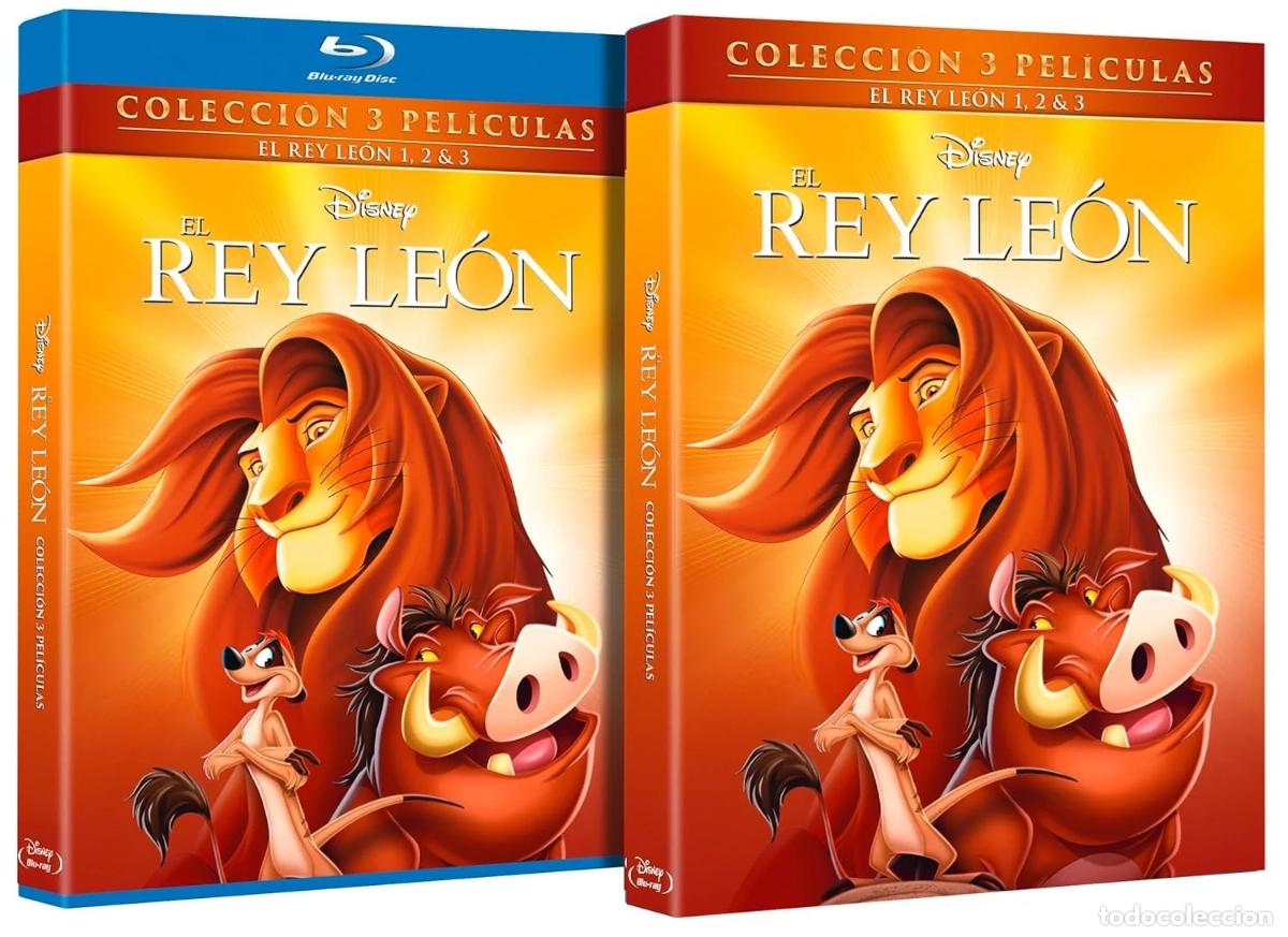 Cinema: El Rey Le&oacute;n + El Rey Le&oacute;n 2: El Tesoro de Simba + El Rey Le&oacute;n 3: Hakuna Matata [Blu-ray] (1994,1998,