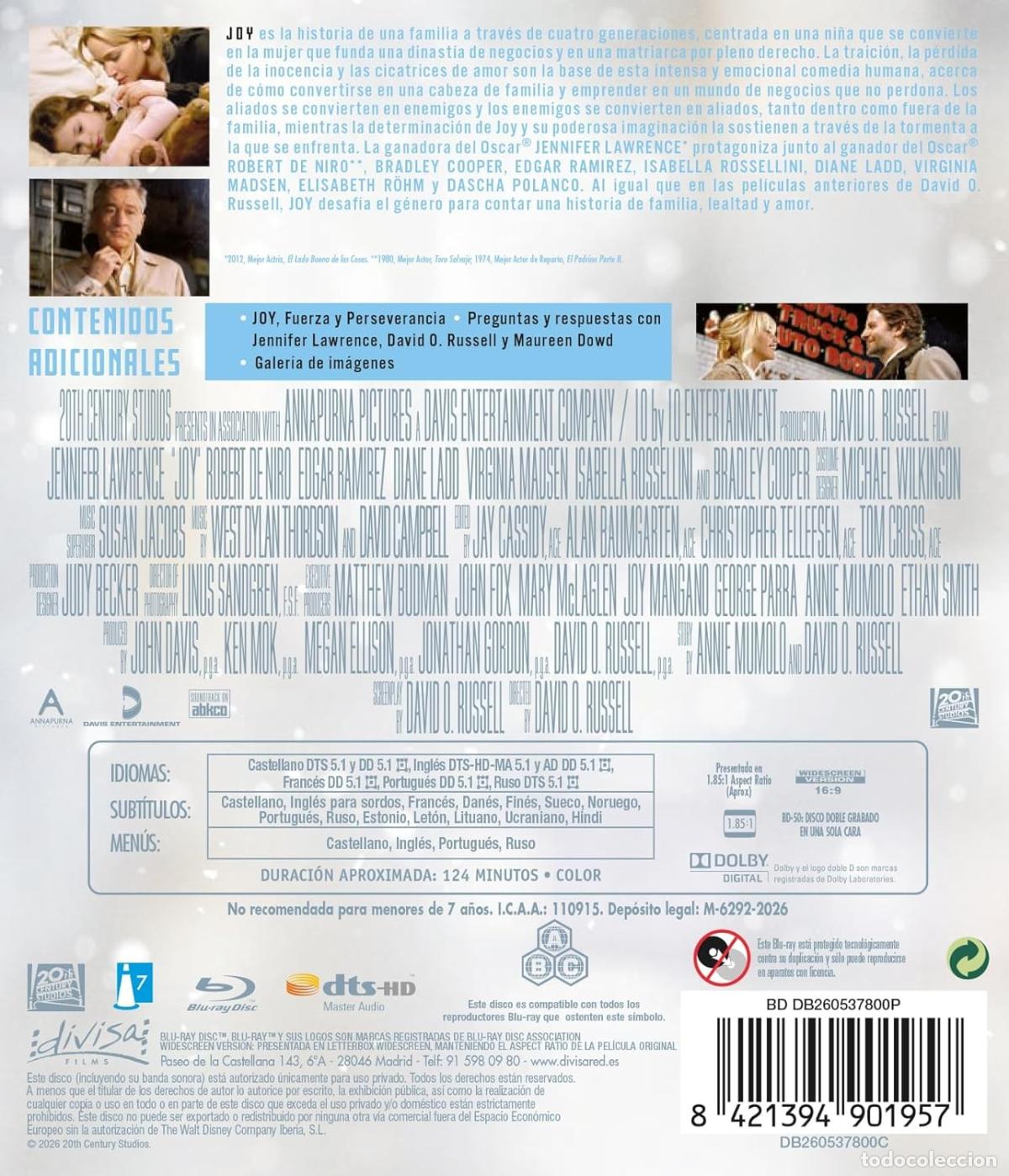 Cine: Joy [Blu-ray] (2015) - Foto 2