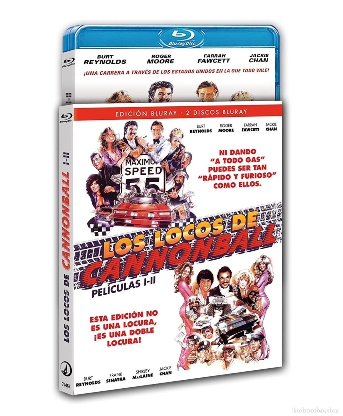 Cinema: Los locos del Cannon Ball - La colecci&oacute;n de pel&iacute;culas I & II - Bluray [Blu-ray]