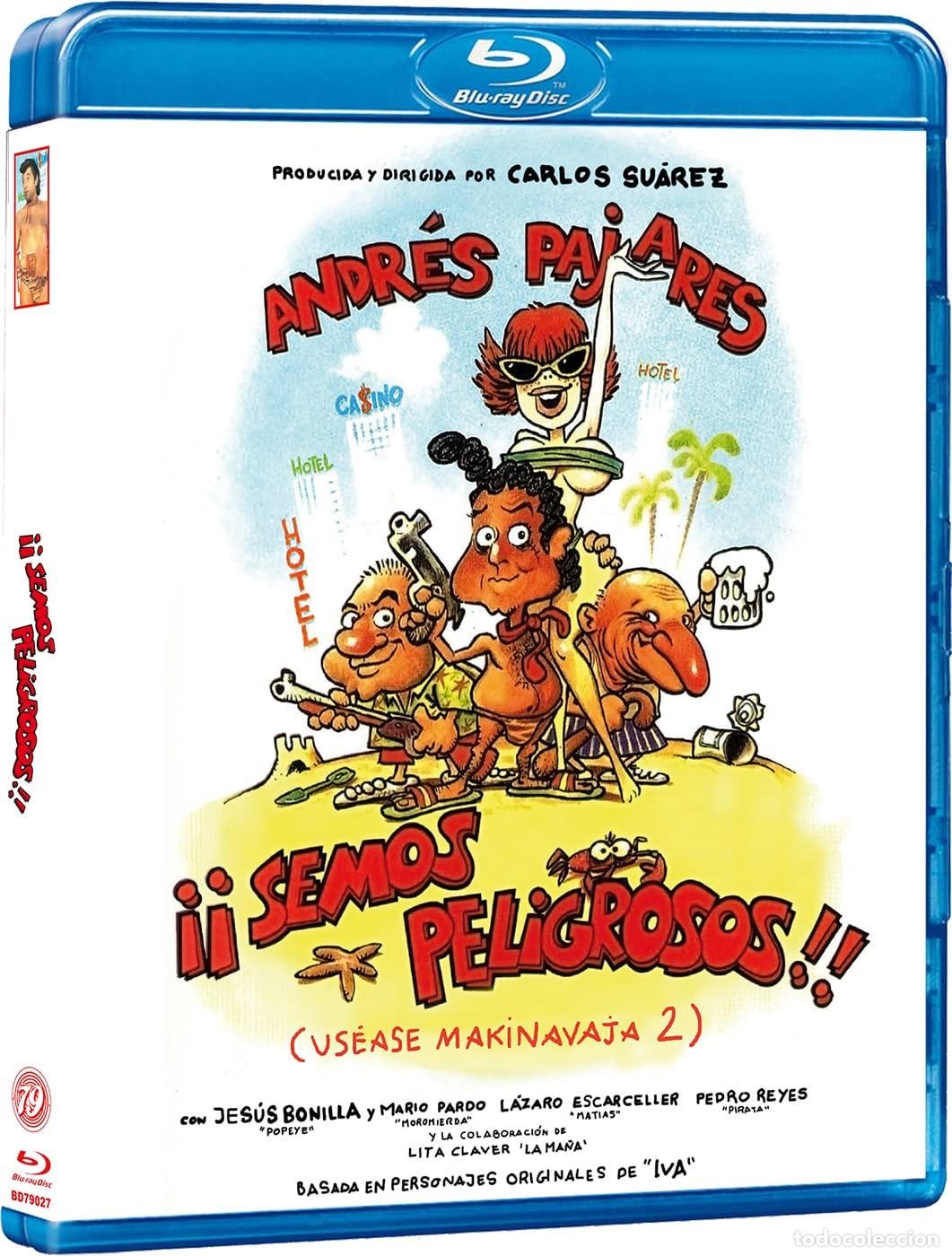 Cine: &iexcl;Semos peligrosos! (us&eacute;ase Makinavaja 2) BD [Blu-ray]