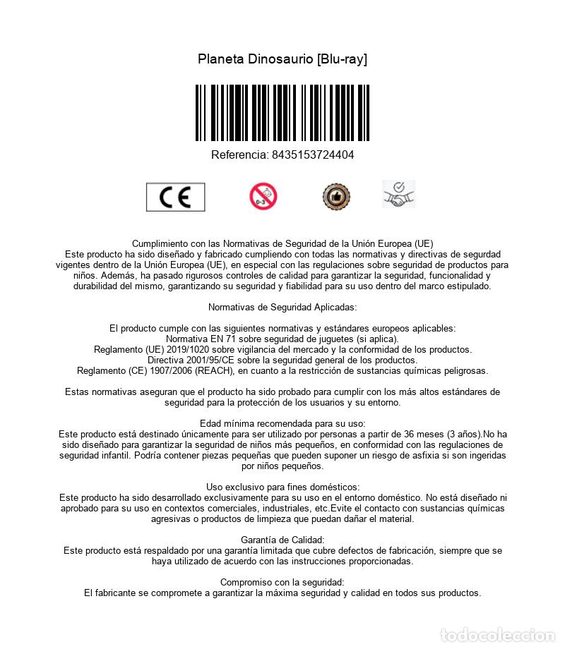 Cine: Planeta Dinosaurio [Blu-ray] - Foto 3