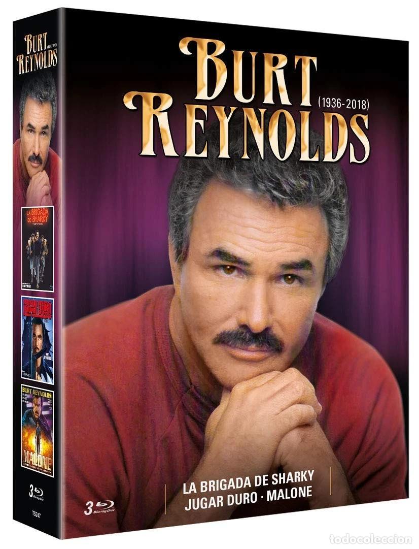Cine: Pack Burt Reynolds Jugar Duro + La Brigada de Sharky + Malone [Blu-ray]