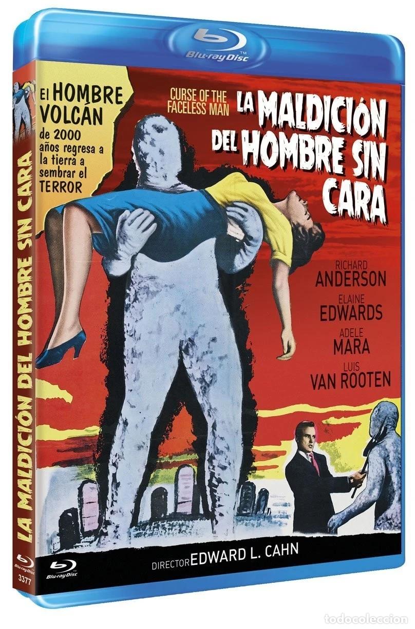 Cinema: La Maldici&oacute;n del Hombre Sin Cara [Blu-ray] Curse Of The Faceless Man