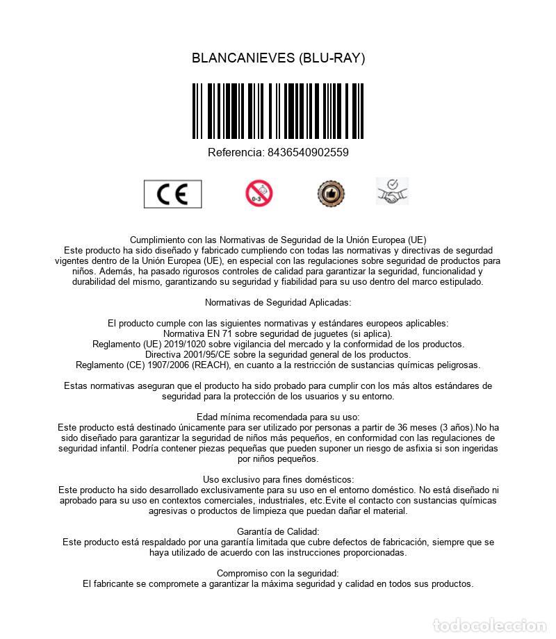 Cine: BLANCANIEVES (BLU-RAY) - Foto 3