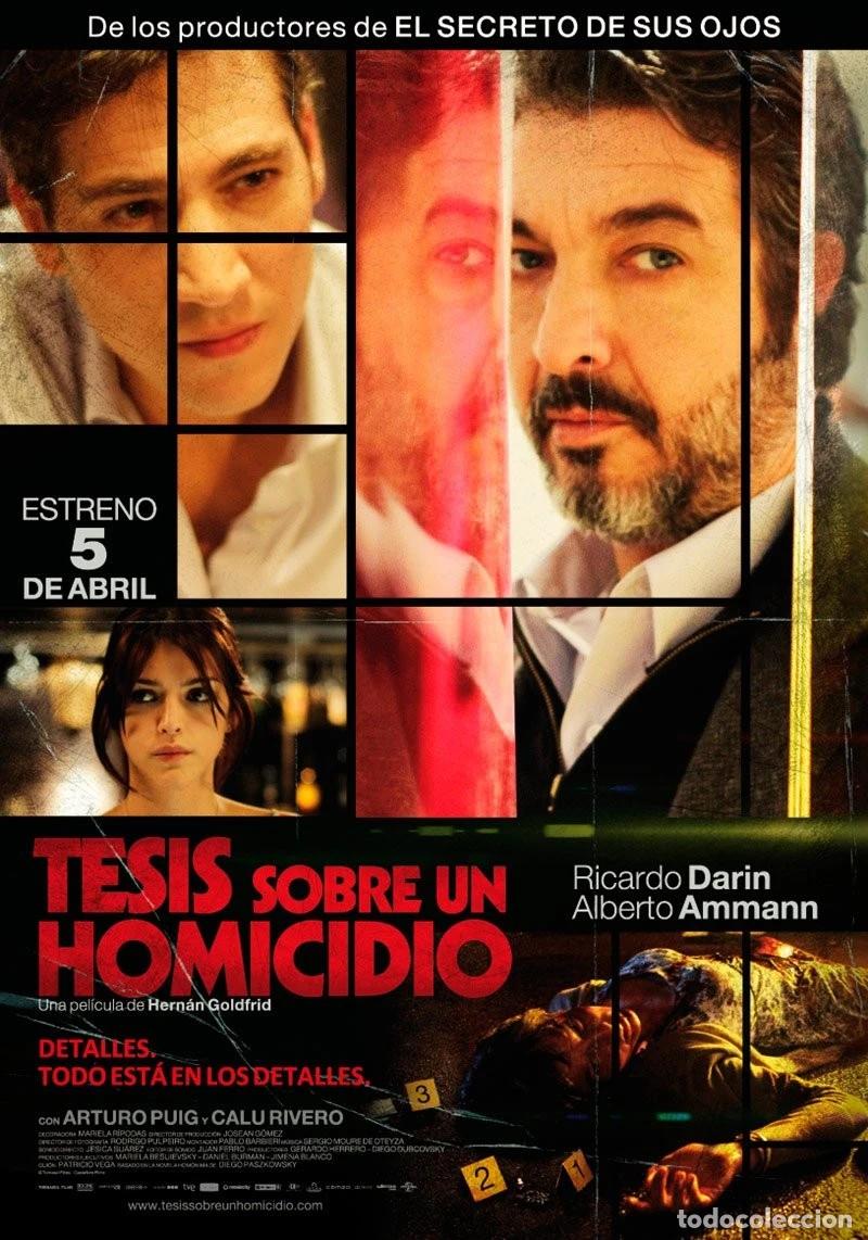 Cine: TESIS SOBRE UN HOMICIDIO (BLU-RAY)