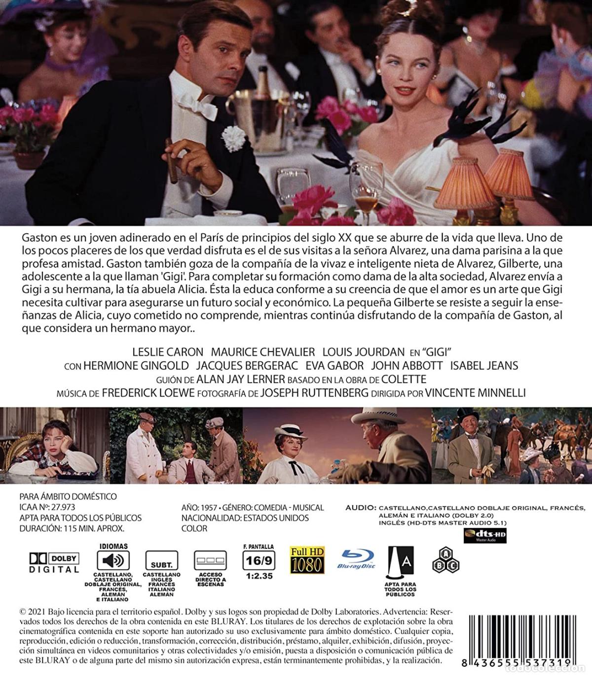 Cine: Gigi BD 1958 [Blu-ray] - Foto 2
